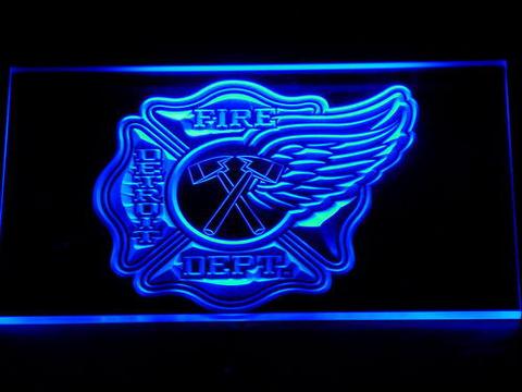 Fire Department Detroit LED Neon Sign